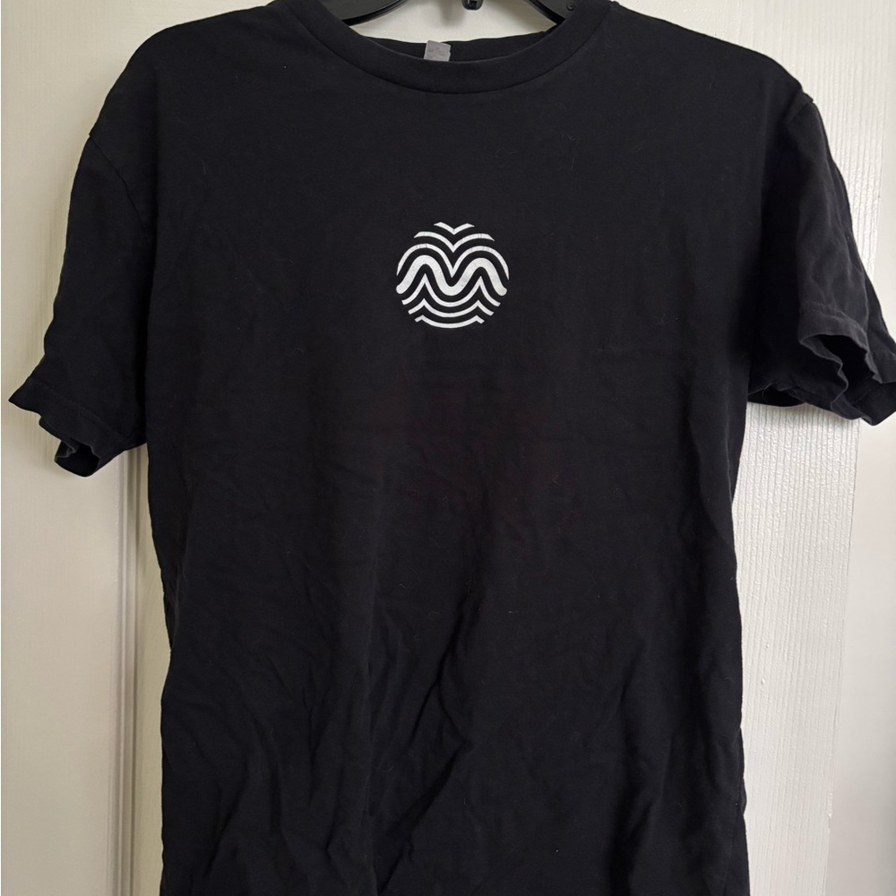 Rythm Black Graphic T-Shirt Size Medium